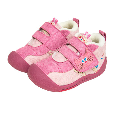 可迪星女宝宝棉鞋秋冬季学步鞋