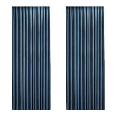 新款遮光雪尼尔窗帘轻奢复古定制