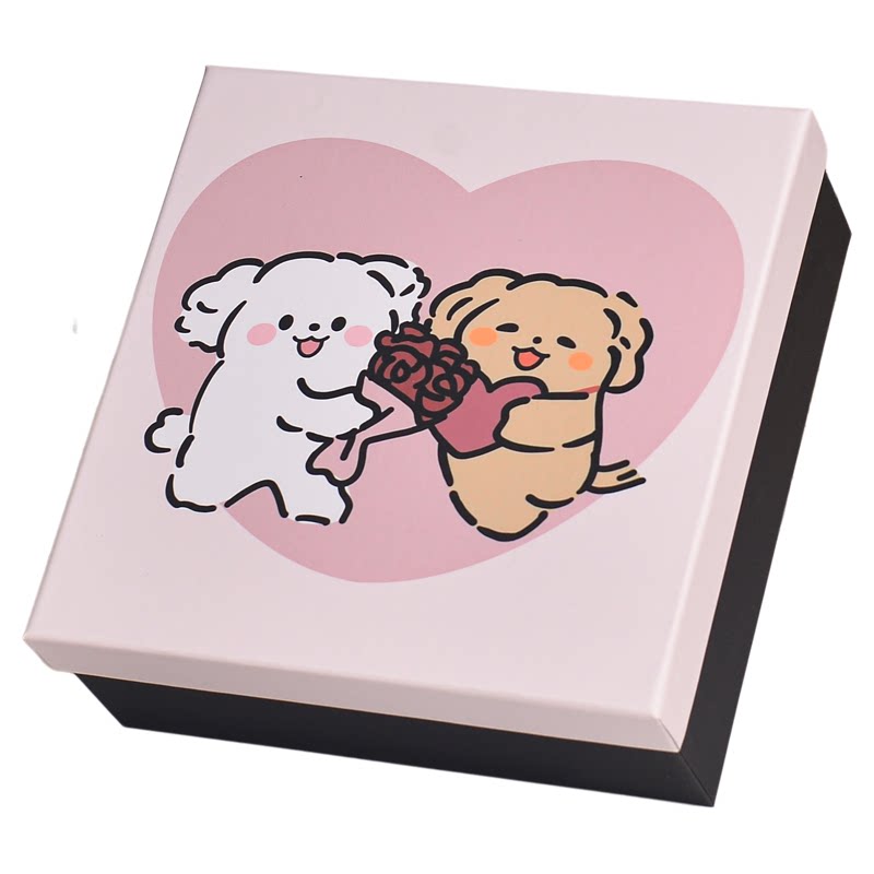 生日礼物盒创意小狗礼品盒