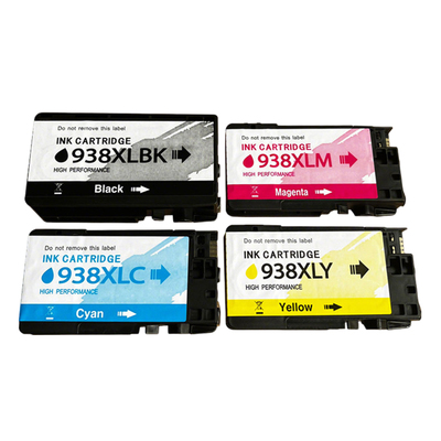 适用惠普938e墨盒hp OfficeJet Pro 9110b 9120 9130 9720 9730打印机墨水盒黑彩色936XL 937XL 938XL
