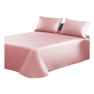 罗莱家纺100支素色床单全棉纯棉匹马棉床单学生换洗床单