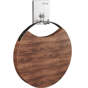 厨房菜板砧板挂钩免打孔强力承重粘胶不锈钢挂锅案板神器专用粘钩