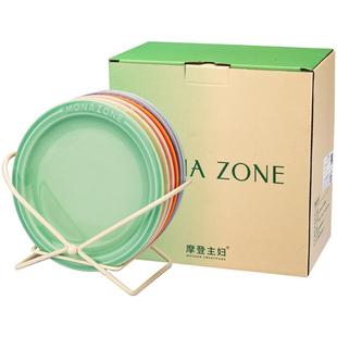 摩登主妇MONAZONE吐骨碟家用新款陶瓷小碟子食品级高端调料碟盘子