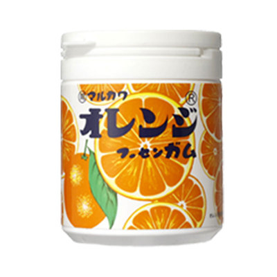 日本丸川口香糖泡泡堂草莓罐装