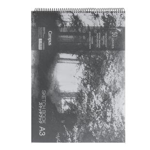 日本国誉素描本A4手绘画纸画画本彩铅本A3学生用素描纸线圈绘图本空白厚美术写生绘画儿童图画B5速写本画材本