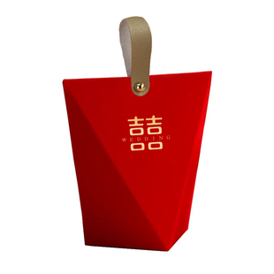 喜糖盒结婚喜糖盒子2026新款婚礼糖果袋子礼盒订婚高级感包装空盒