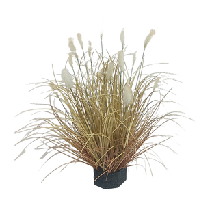 仿真植物兔尾草狗尾草芦苇毛毛草橱窗装饰布景蒲草丛草团景观造景