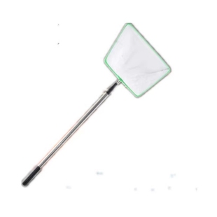 鱼捞渔捞鱼网兜鱼缸不锈钢可伸缩观赏鱼水族清洁手抄捞鱼网大号