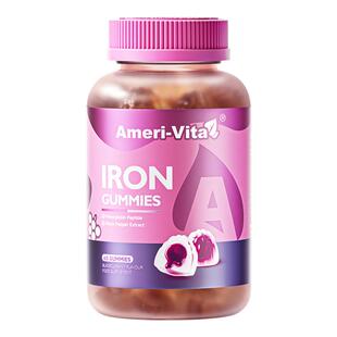 亚美唯他热感补铁软糖铁剂贫血补铁血气成人女性生理经期暖肚神器