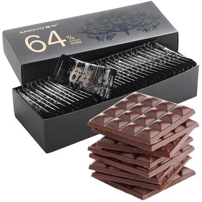 64%纯可可脂黑巧克力考维曲