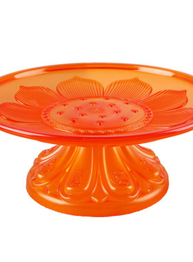 佛具贡品果盘佛前家用供果盘财神