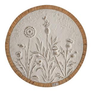 复古客厅壁饰餐厅背景墙浮雕立体圆形铁艺壁挂复古高级感墙面挂饰