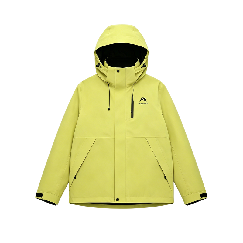 冲锋衣羽绒服女两件套情侣御寒