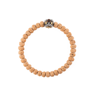 琢匠百香籽手串配饰藏式直切深坑鬼脸顺纹手链文玩手工DIY配件