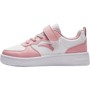 安踏儿童鞋女童板鞋2025秋季新款小白鞋学生中大童女孩休闲运动鞋