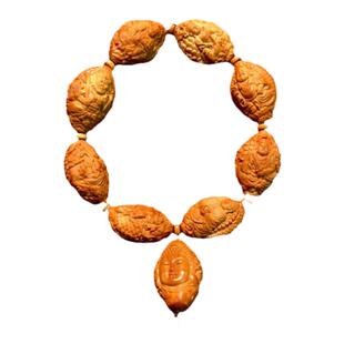 九龙万佛朝宗男士橄榄核手串男款盘玩高端核雕文玩精雕雕刻收藏级