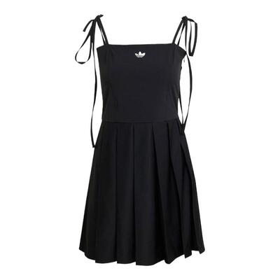 滔搏adidas阿迪达斯三叶草女子PLEATEDDRESS运动休闲连衣裙JW0115