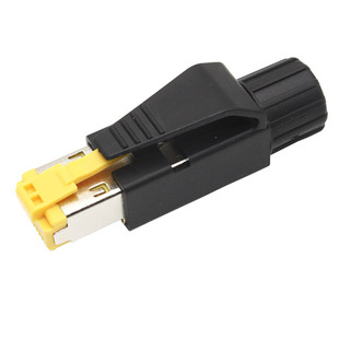 适用西门子ProFinet四芯带屏蔽水晶头RJ45连接器工业通讯网线插头