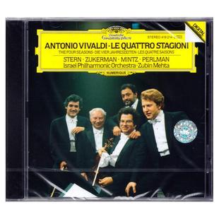 【中图音像】维瓦尔第 四季 祖宾梅塔指挥 小提琴唱片 进口CD碟片