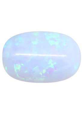 炫彩蛋形平底素面人造彩色澳宝OPAL 椭圆形欧泊石裸石镶嵌#F-N1
