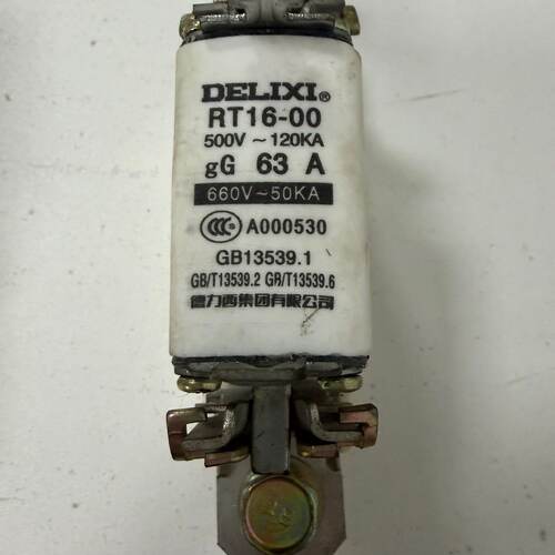 德力西熔断器RT16-00  63AA 500V—议价