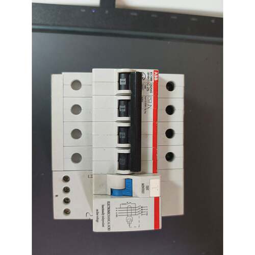 ABB DS254S漏电保护器，4P C25A，0.03A/