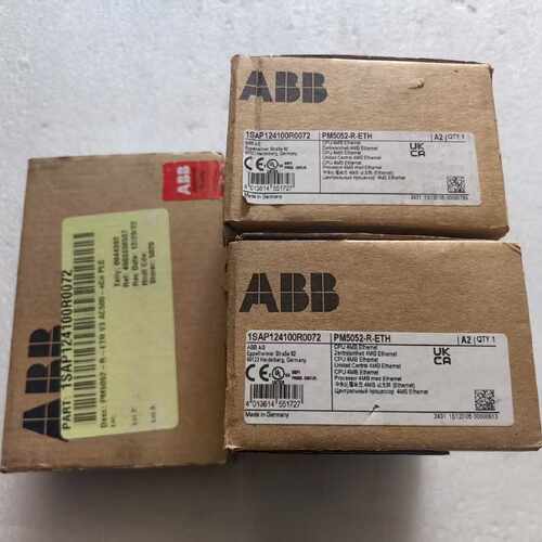 议价ABB PLC模块PM5052-R-ETH 原装现货1SAP124100R0072 议价