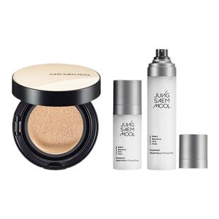 【组合】郑瑄茉明星气垫遮瑕干皮粉底+面霜喷雾精华保湿补水组合