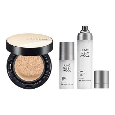 【组合】郑瑄茉贪心气垫遮瑕干皮油皮粉底+面霜喷雾保湿补水控油