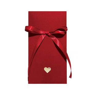 红包爱心创意新年节日简约利是封红包袋通用回礼婚宴粉色满月可爱