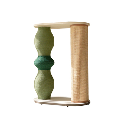 CatS猫家具 栖系列 彩色麻绳耐磨猫抓柱猫咪用品组合小爬架