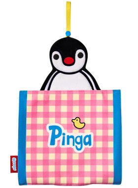 诺室pingu联名壁挂式抽纸盒车载