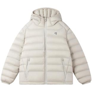 MUCMUKN【三防安心绒】印花连帽排骨羽绒服保暖90绒男女童外套冬