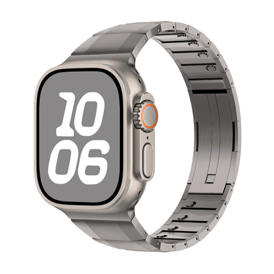 ERFG新款弧形钛金属快拆苹果表带