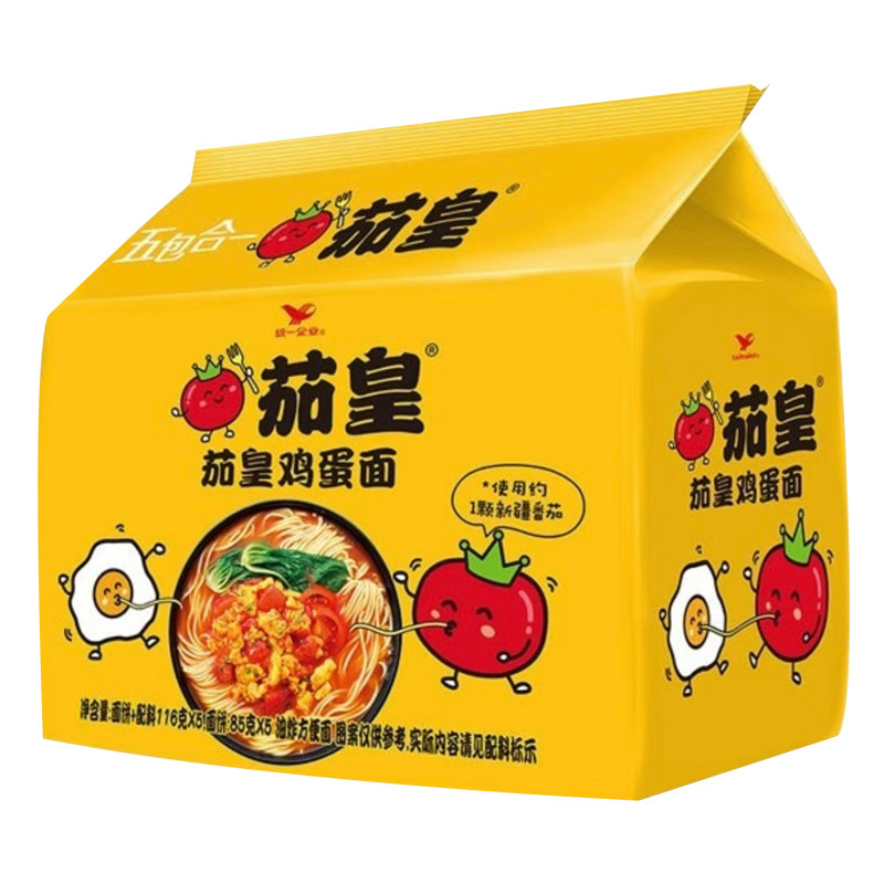 茄皇方便面番茄鸡蛋面速食牛肉面
