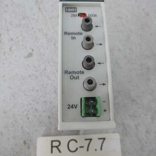Harms  Wende XIOC-NET-IB-SO Interbus Slave Fibre Optic Input