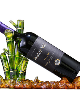 树脂新中式客厅餐边柜酒架摆件