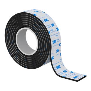 3M正品单面胶带EVA泡棉海绵胶黑色隔音门窗汽车密封条防撞减震棉缓冲床椅子桌脚凳异响垫片静音耐磨桌角垫贴