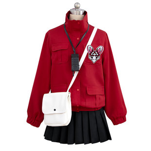 秀琴家 离雨婷cos服装 离宇亭 白色挎包相机耳饰 头七怪谈 佚名