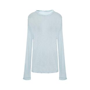 PH KARIN针织衫纯欲马海毛毛衣小众设计感上衣镂空气质宽松罩衫