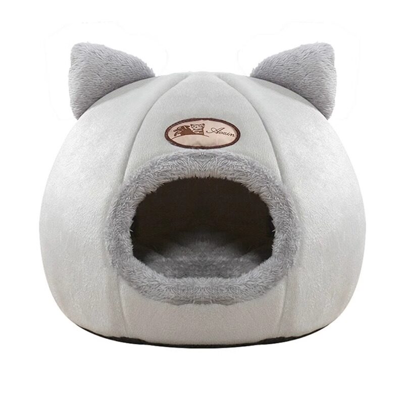 超大空间猫耳朵保暖猫窝