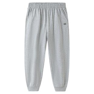 巴拉巴拉童装儿童裤子男童女童2025新款夏季速干长裤运动透气跑步