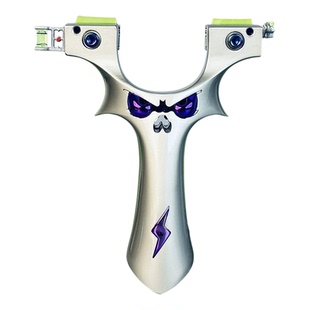 恶魔5代成年人户外竞技射击实战专用大威力高精准度扁皮弹弓瞄具