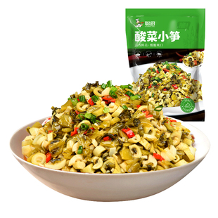 聪厨竹笋酸菜小笋238g下饭菜无辣外婆菜嫩笋尖半成品菜快手菜咸菜