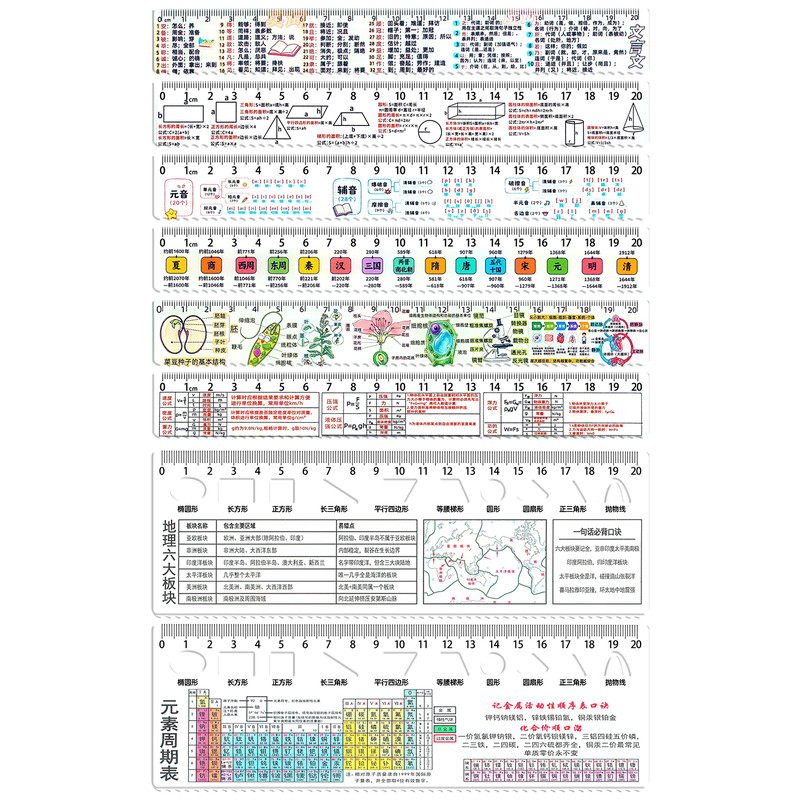 【9把9.9元】初中专用学霸尺