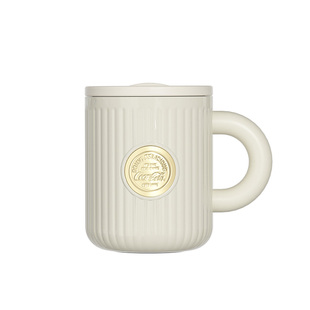 GERM可口可乐不锈钢马克杯带盖保温咖啡杯子水杯女士办公室泡茶杯