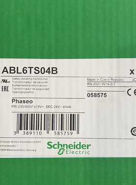 议价ABL6TS04B 施耐德全新原装正品现货