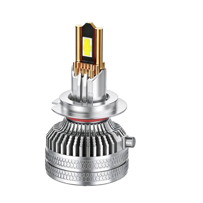 【平台推荐】超亮汽车激光LED大灯H1H7透镜H4远近光灯12V24V货车