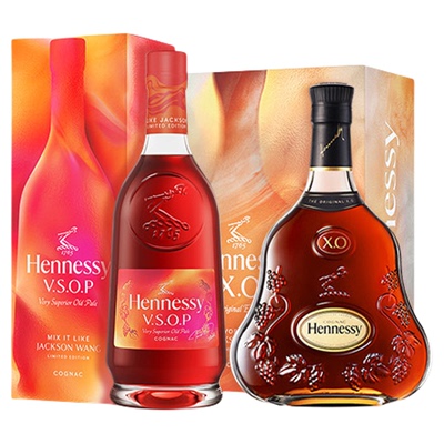 【官方直营】轩尼诗VSOP+XO探索王嘉尔同款调饮组合装干邑白兰地