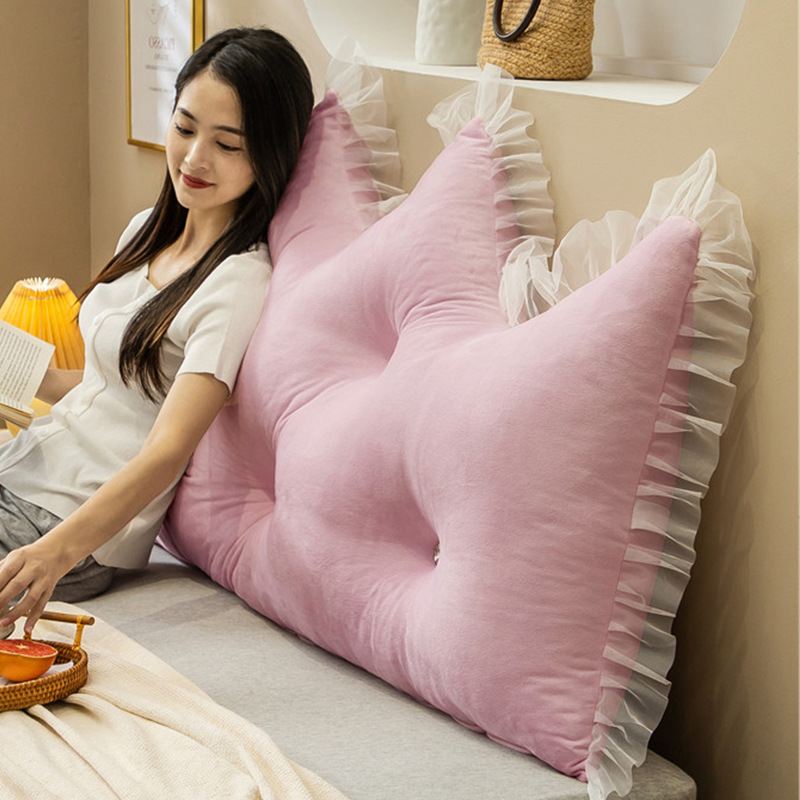 可拆洗床头靠垫公主靠枕卧室软靠背靠垫大网红榻榻米女孩腰宿舍包
